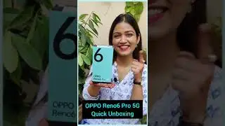OPPO Reno 6 Pro 5G Quick Unboxing | Dimensity 1200 5G