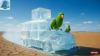 The ice Bus Bus in Deserts || Bird hindi Story || hindi kahaniya