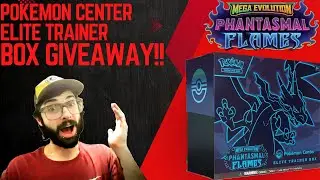 I'm Giving Away A PC ETB of Phantasmal Flames!!! Pokemon TCG Cards Opening and Giveaway!!!