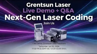 Next-Gen Laser Coding | Live Demo + Q&A (Modular, EU Interlock Ready)