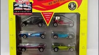 #hotwheels #coleccionables HOTWHEELS SET 25 ANIVERSARIO EDICIÓN COLECCIONISTA