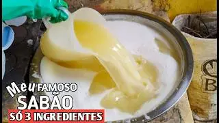 SABÃO CASEIRO Para INICIANTES PASSO A PASSO