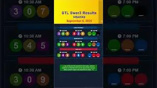 STL Swer3 3PM Results Visayas September 5, 2025