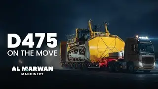 Monster Dozer on the Move | Komatsu D475A Bulldozer