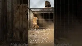 Lwy w Klatce Maria Pawlikowska Jasnorzewska Poezje Wiersze | Poezja Dla Duszy