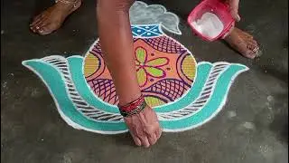 pongal kolam 2026 #pongalkolam #potrangoli #pongalrangoli #pongalpaanaikolam #sankaranthimuggulu