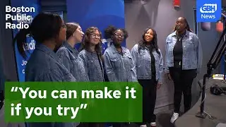 Boston youth choir performs on Boston Public Radio