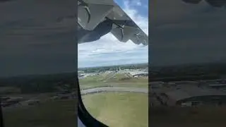 Take off from Christchurch Airport #shorts #newzealnd #airnz