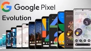 Evolution of Google Pixel. Cool Technology.