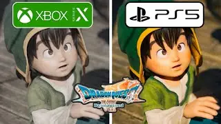 Dragon Quest 7 Reimagined PS5 vs Xbox Series X Graphics Comparison