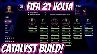 THIS CATALYST BUILD in VOLTA is SAUCY! - Best Player Build - FIFA 21