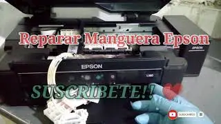 Reparar Manguera O Sistema de Tinta Continua Impresora Epson I Canon I HP