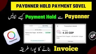 Payoneer Payment Hold Solution 2025 | 100% Working Method + Invoice Create Guide