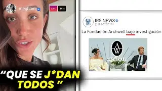 Meghan Markel en P&Aacute;NICO Mientras en IRS inicia La Investigaci&oacute;n de Archewell &ndash; revelaci&oacute;n impactante