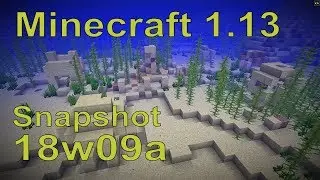 Ruinen und Korallenbl&ouml;cke | Minecraft 1.13  Snapshot 18w09a