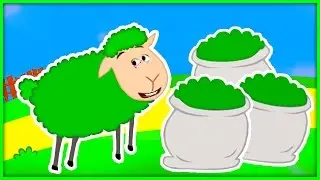 Baa Baa Green Sheep | Classic Nursery Rhyme Sing-along with Lyrics!