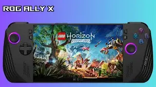 Asus Rog Ally X: Lego Horizon Adventures Gameplay