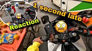 “1 Second Late Aur Sab Khatam 😨 | Almost Crash | Motovlog”