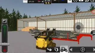Farming USA 2 Gameplay| Unloading the Logs!