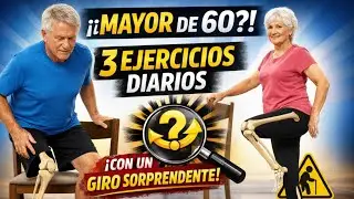 Seniors Over 50: 3 Daily Exercises for Stronger Legs and Better Balance | Active Aging Tips