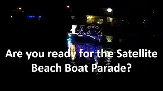See the First Boat Ready for the 2019 Christmas Boat Parade