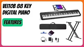 REVIEW (2026): Veitob 88 Key Digital Piano. Features