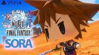 World of Final Fantasy - New Champion DLC SORA!