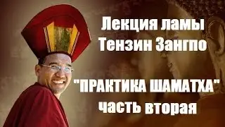 Лекция ламы Тензин Зангпо 