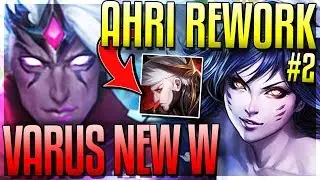 NEW VARUS W! AHRI REWORK AGAIN?! LUX SHIELD DEALS DMG NOW?? - New 8.8 Changes - League of Legends