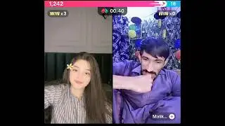 Pakistani girl TikTok live viral match video today #tiktok #live nimra live funny match l