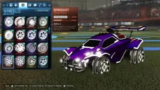 Every Painted Titanium White Wheel & Body Showcase (May 19) - Rocket League (Xbox)