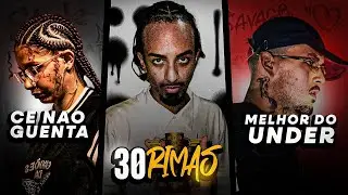 30 RIMAS ABSURDAS EM 2025 🔥 (Batalha de Rima)