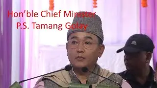 Sikkim CM P.S. Tamang Golay Speech II 2nd International Tamu (Gurung) Conference, Dentam Sikkim