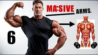 ARM DAY DESTROYER 💥 6 Killer Moves to Build Huge Biceps & Triceps