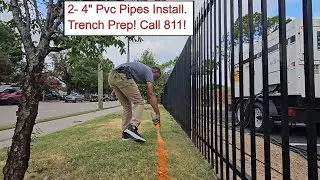 Utility Conduit Trench Prep: 4