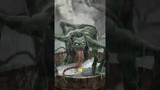 This Creature Is Disgusting (Akaname) - Japanese mythology #shorts #mythology #japanesemythology