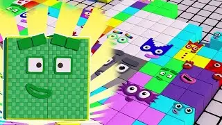 Lvl 10 , Make Puzzle Numberblocks 400