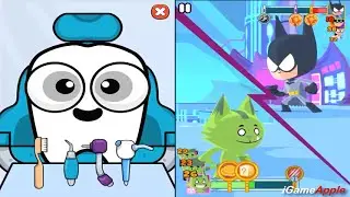 My Virtual Tooth VS Teeny Titans iPad Gameplay for Children HD