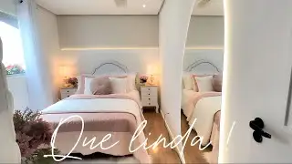 Fazendo aquela cama posta pra decorar meu colchão novo 😍
