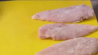 Het sauteren van gevogelte, bijvoorbeeld kipfilet