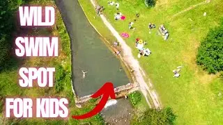 Where To Go Wild Swimming with Kids? | Youlgreave Peak District UK