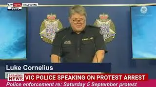 Victorian police threaten Australians with violence for acting lawfully. That is terrorism.