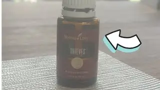 ￼ Young living thieves up close view of the bottle