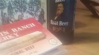 Beef Jerky & Brigham's Brew Root Beer  Review 💙Dedicated to Swedes & KDOGG