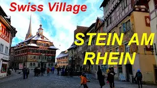 Stein Am Rhein Switzerland 4K | A walk on the Old Town Road