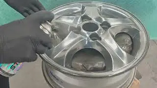 Pintar una llanta en cromo con spray NeoChrome