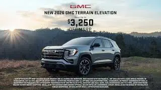 New GMC Terrain Offer - 01/2026