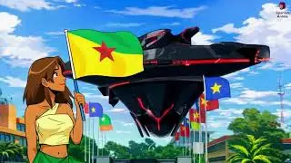FRENCH GUIANA Space Center Europe's Spaceport  NOU MONTE - We Rise by Spanish Anime background music