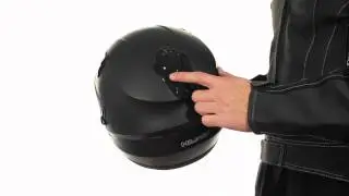 ST-1150 Hawk Matte Black Full Face Motorcycle Helmet at LeatherUp.com