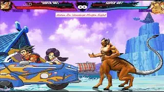 Mugen : Gohan Z2 (DBZ) Vs Motaro (Mk) (Request)